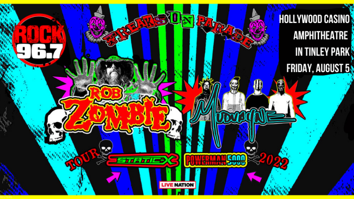 Rob Zombie, Mudvayne at Hollywood Casino Amphitheatre in Tinley Park on Friday, August 5