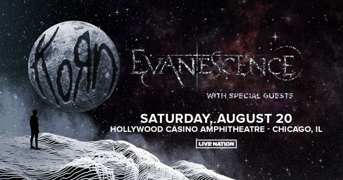 KoЯn, Evanescence at Hollywood Casino Amphitheatre in Tinley Park, IL